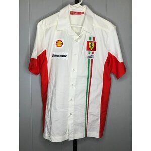 Scuderia Ferrari Puma Team F1 Official Pit Crew 2007 Sponsor Patch Shirt MD